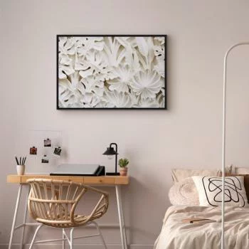 Obraz - Ceramiczne liście (1-częściowy) szeroki - obrazek 6