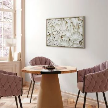 Obraz - Ceramiczne liście (1-częściowy) szeroki - obrazek 5