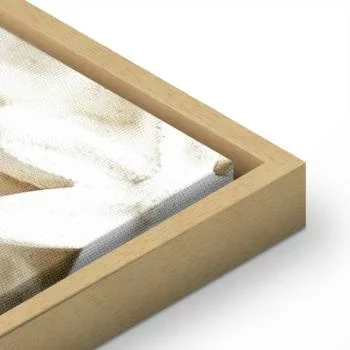 Obraz - Ceramiczne liście (1-częściowy) szeroki - obrazek 8