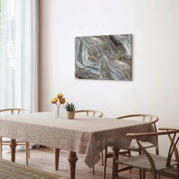 Obraz - Kamienne abstrakcje - marmurowe struktury w neautralnych odcieniach - obrazek 7