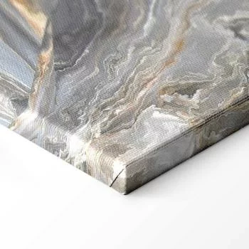 Obraz - Kamienne abstrakcje - marmurowe struktury w neautralnych odcieniach - obrazek 8