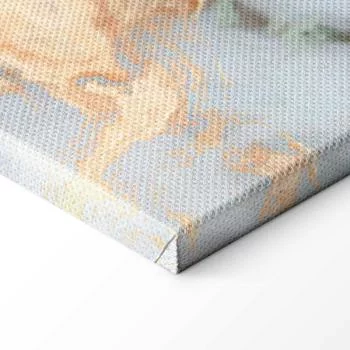 Obraz - Biały kamień - elegancki marmur ze złotymi refleksami - obrazek 8