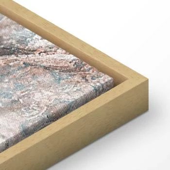 Obraz - Marmurowe kwiaty - naturalna struktura kamienia w pastelowych barwach - obrazek 8