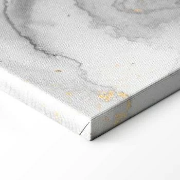 Obraz - Złote eksplozje - abstrakcyjny wzór inspirowany marmurem - obrazek 8