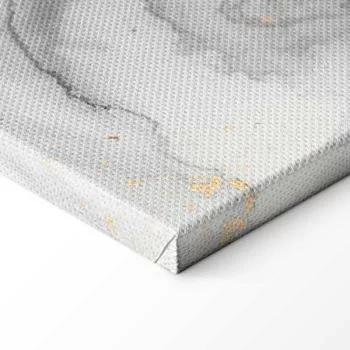 Obraz - Złote eksplozje - abstrakcyjny wzór inspirowany marmurem - obrazek 8