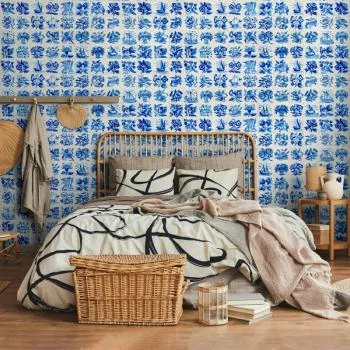 Fototapeta - Płytki azulejos - tradycyjne ceramiczne portugalskie kafle - obrazek 5