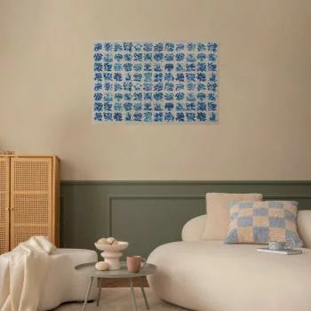 Plakat - Płytki azulejos - tradycyjne ceramiczne portugalskie kafle - obrazek 2
