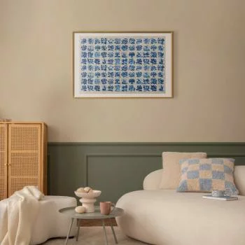 Plakat - Płytki azulejos - tradycyjne ceramiczne portugalskie kafle - obrazek 2