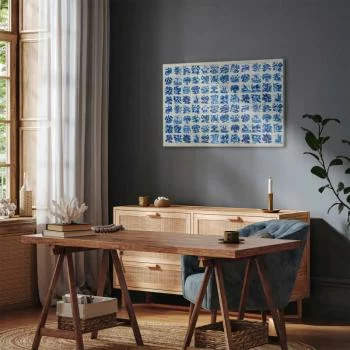 Obraz - Płytki azulejos - tradycyjne ceramiczne portugalskie kafle - obrazek 7