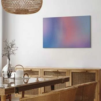 Obraz - Tęczowy gradient - delikatny wielokolorowy gradient przypominający mgłę - obrazek 7