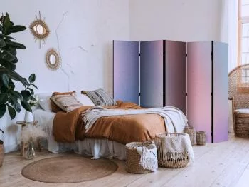 Parawan - Tęczowy gradient - delikatny wielokolorowy gradient przypominający mgłę - obrazek 5