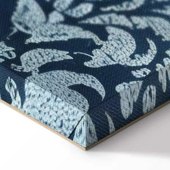 Obraz - Ornament retro dekoracyjny motyw w przetartych błękitach - obrazek 8