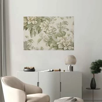 Plakat - Vintage kwiaty w jasnych kolorach - obrazek 2