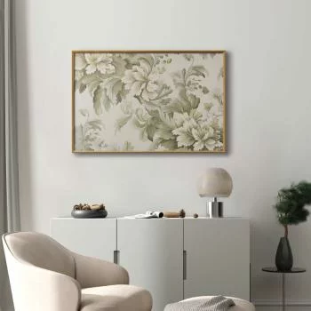 Plakat - Vintage kwiaty w jasnych kolorach - obrazek 2