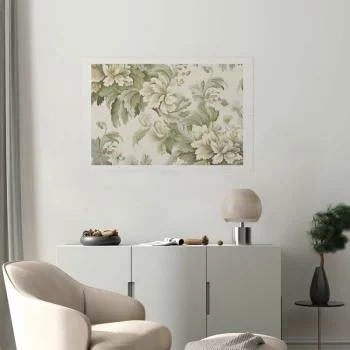 Plakat - Vintage kwiaty w jasnych kolorach - obrazek 2