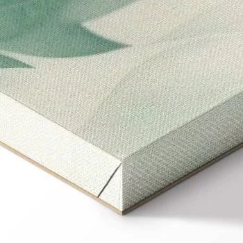 Obraz - Akwarelowy motyw botaniczny delikatne zielono-beżowe listki - obrazek 8