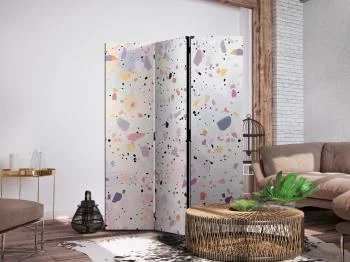 Parawan - Lastriko w stylu confetti - fioletowo-różowy - kolorowy wzór / Lastriko i confetti - kolorowy wzór w fioletach i różu - obrazek 5