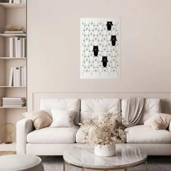Plakat - Obcy w stadzie - obrazek 2