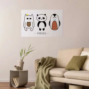 Plakat - Przyjaciele - obrazek 2