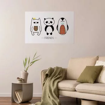 Plakat - Przyjaciele - obrazek 2
