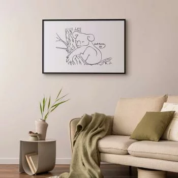 Plakat - Śpiący koala - obrazek 2