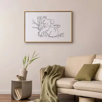 Plakat - Śpiący koala - obrazek 2