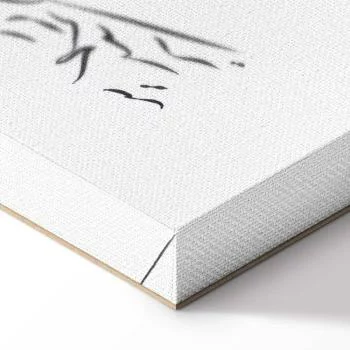 Obraz - Cichy urok natury (1-częściowy) - śpiący koala w czarno-białym tle - obrazek 8