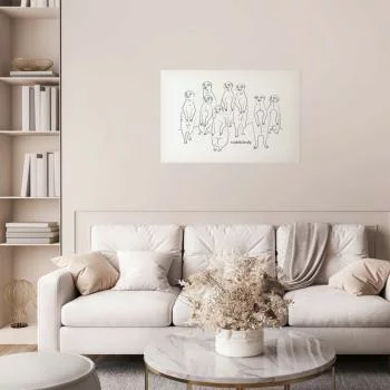 Plakat - Rodzina surykatek - obrazek 5