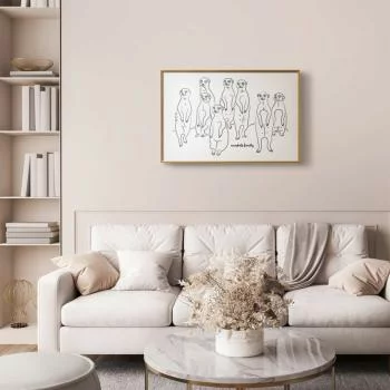 Plakat - Rodzina surykatek - obrazek 5