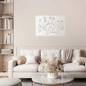 Plakat - Rodzina surykatek - obrazek 5