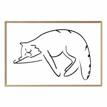 Plakat - Kocie sny - obrazek 2