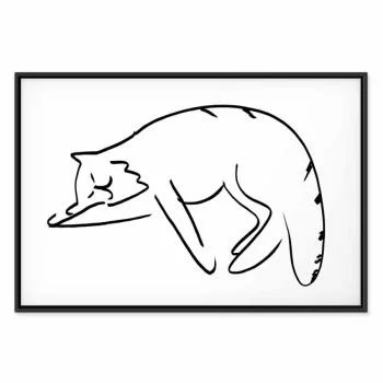 Obraz - Kocie sny (1-częściowy) pionowy - obrazek 2