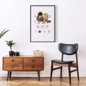 Plakat - Keep Calm and Love - obrazek 2