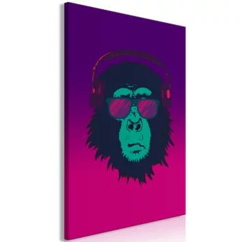 Obraz - Gangsta szympans (1-częściowy) pionowy - obrazek 2