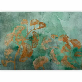 Fototapeta - Miedziane ginko - obrazek 5