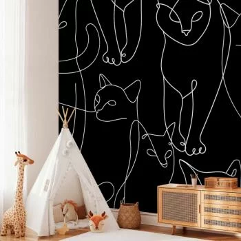 Fototapeta - Kocie zwyczaje - pierwszy wariant - obrazek 6