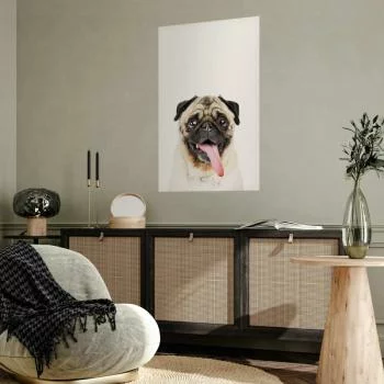 Plakat - Mops - obrazek 2