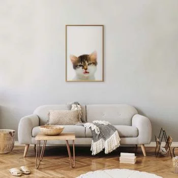 Plakat - Zirytowany kot - obrazek 2