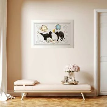 Plakat - Kocia kłótnia - obrazek 5