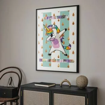 Plakat - Always be yourself - obrazek 2