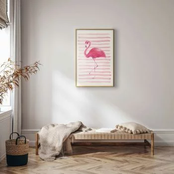 Plakat - Flaming i paski - obrazek 2