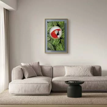 Plakat - Papuga w dżungli - obrazek 2