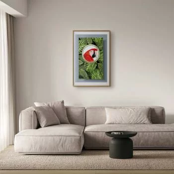 Plakat - Papuga w dżungli - obrazek 2