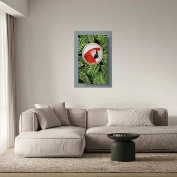 Plakat - Papuga w dżungli - obrazek 2