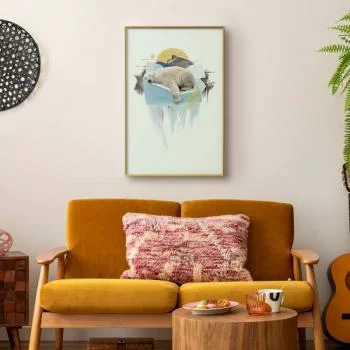 Plakat - Niedźwiedź polarny - obrazek 2