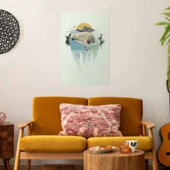 Plakat - Niedźwiedź polarny - obrazek 2