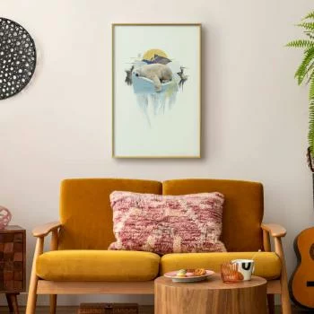 Plakat - Niedźwiedź polarny - obrazek 5