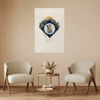 Plakat - Para pingwinów - obrazek 2