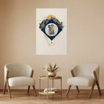 Plakat - Para pingwinów - obrazek 2