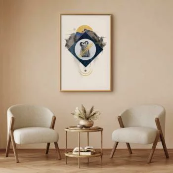 Plakat - Para pingwinów - obrazek 2